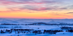 trans-siberian winter scene