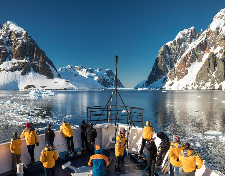 cruise in Antarctica