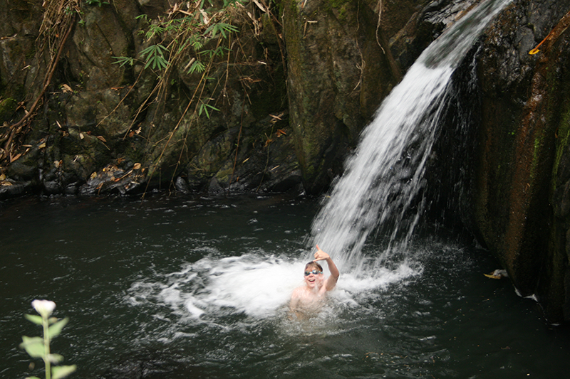 waterfall in the Philippines