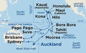 Hawaii_ Tahiti_South Pacific_Map