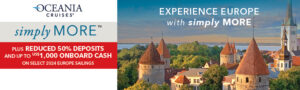 Oceania Cruises Europe 2024 Offer