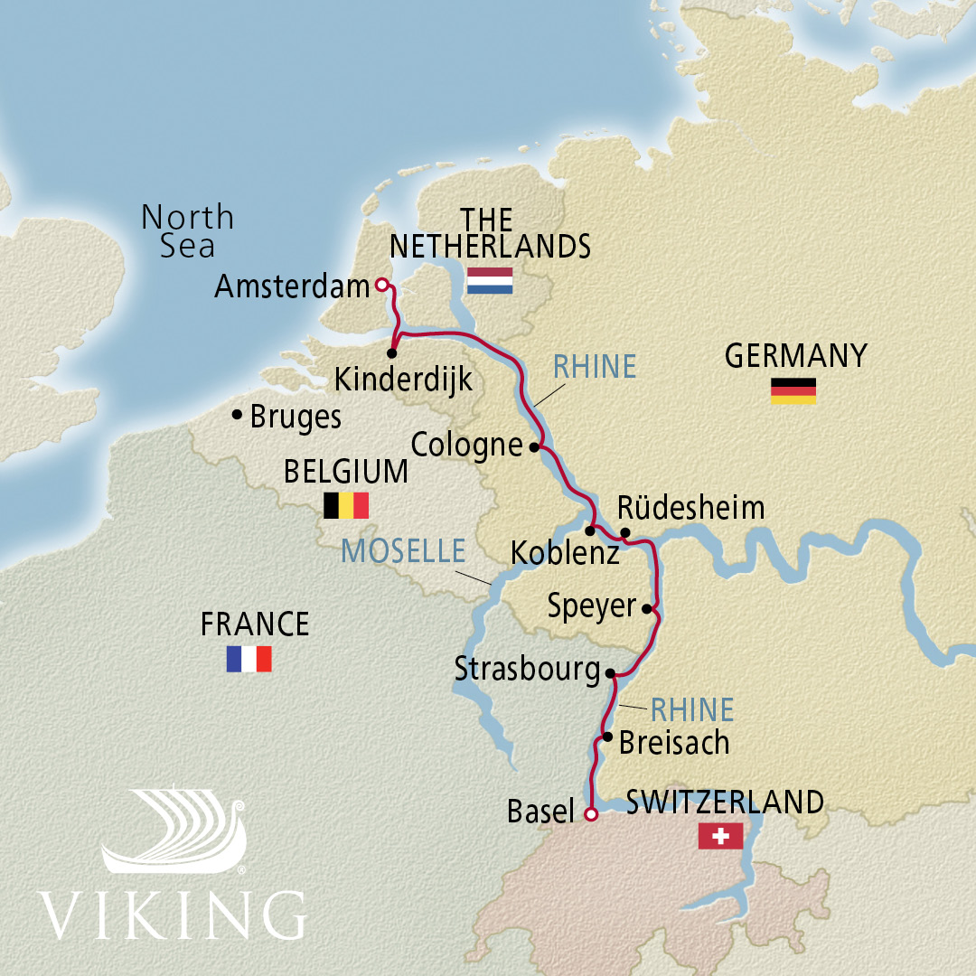 Rhine Getaway Journey Map