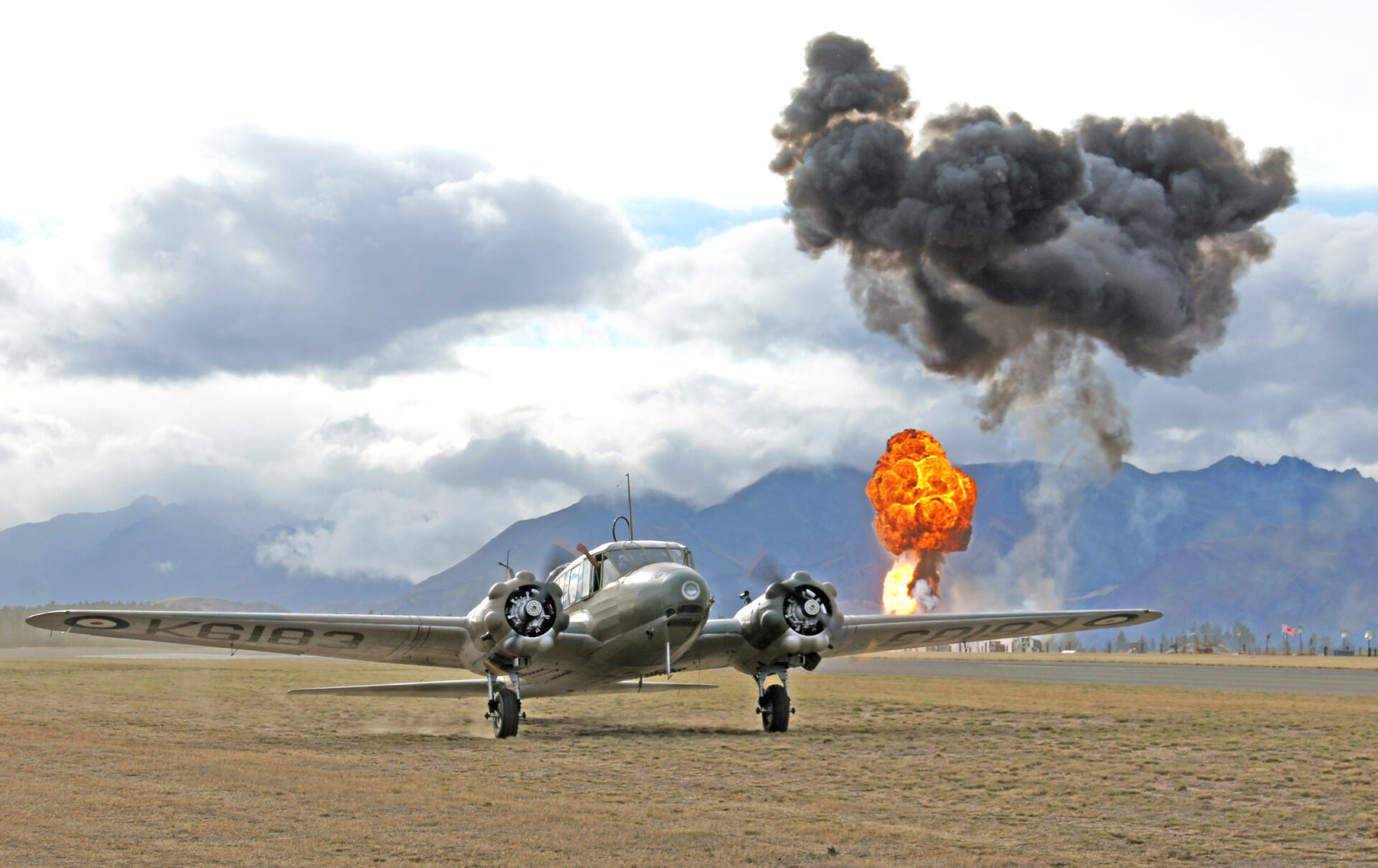 Warbirds over Wanaka Mock Battle Display Warbirds over Wanaka Mock Battle Display