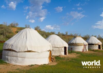 Kazakh Yurts - The Silk Road