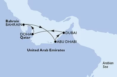 Abu Dhabi and Dubai Itinerary