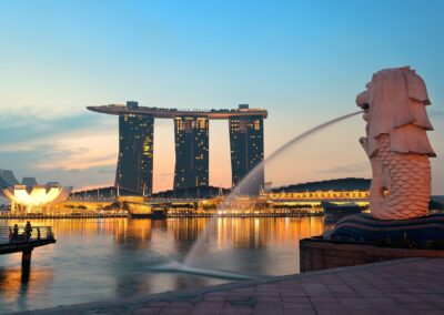 Merlion, Marina Bay, Singapore