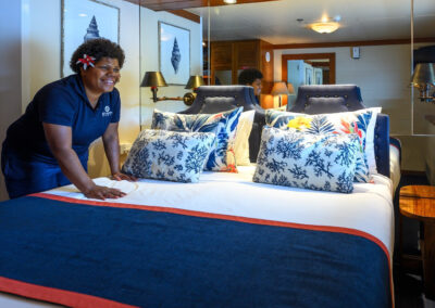 Double Cabin - M.V. Fiji Princess © Blue Lagoon Cruises