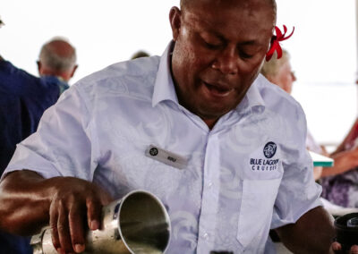 Mixing Drinks - M.V. Fiji Princess © Blue Lagoon Cruises
