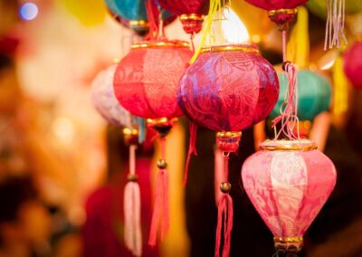 Lanterns in Ho Chi Minh City, China