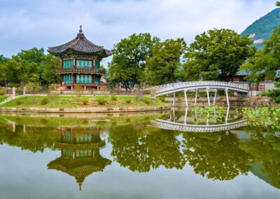 Hyangwonjeong Pavilion, Gyeongbokgung Palace, South Korea