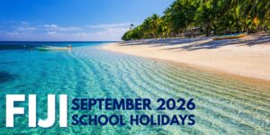 Book September 2026 school holidays in Fiji