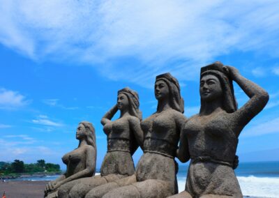 Haenyeo statue, Jeju, South Korea