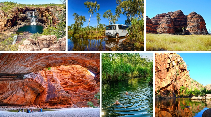 Jewels of the Kimberley Broome to Darwin Collage